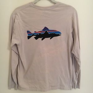Patagonia Long Sleeved Crewneck T-shirt